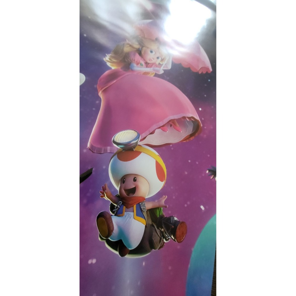 Super Mario Galaxy Movie Poster Video Game Wall Art Print 23x34 Nintendo Decor - Picture 6 of 13